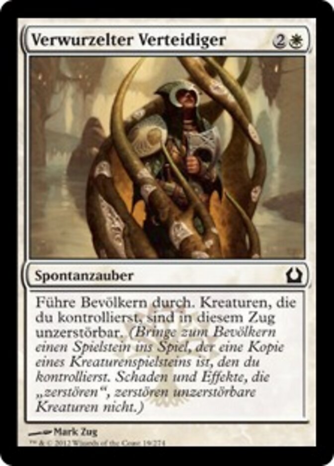 Verwurzelter Verteidiger