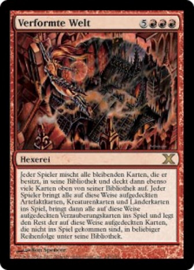 Verformte Welt