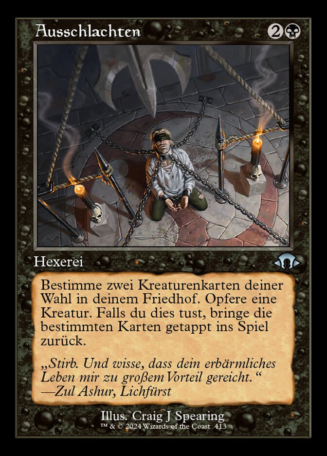 Ausschlachten