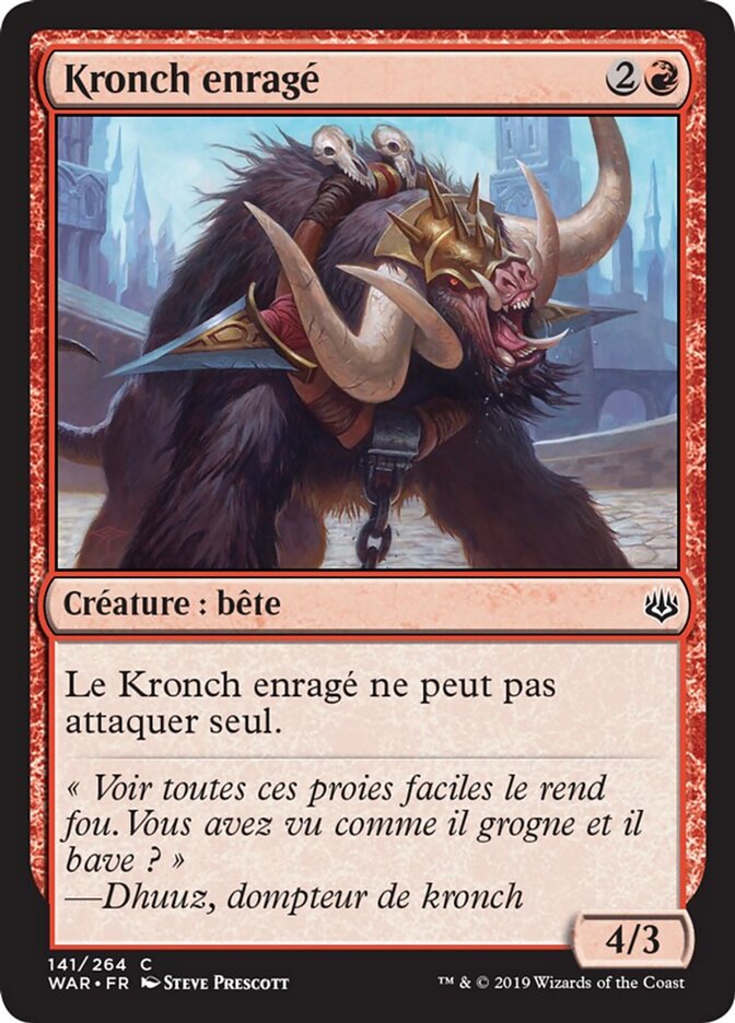 Kronch enragé