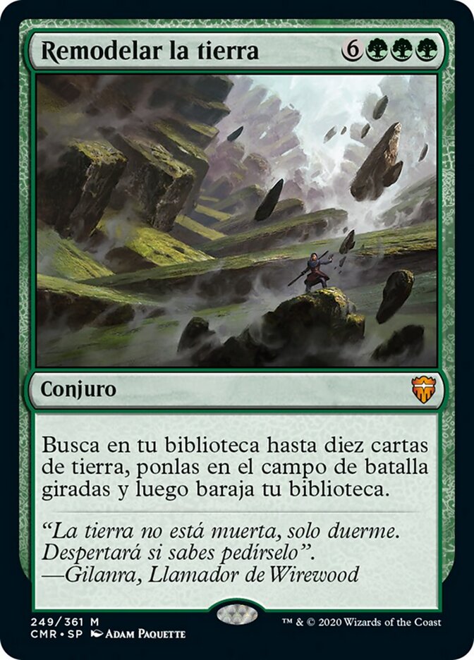 Remodelar la tierra