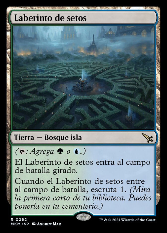 Laberinto de setos