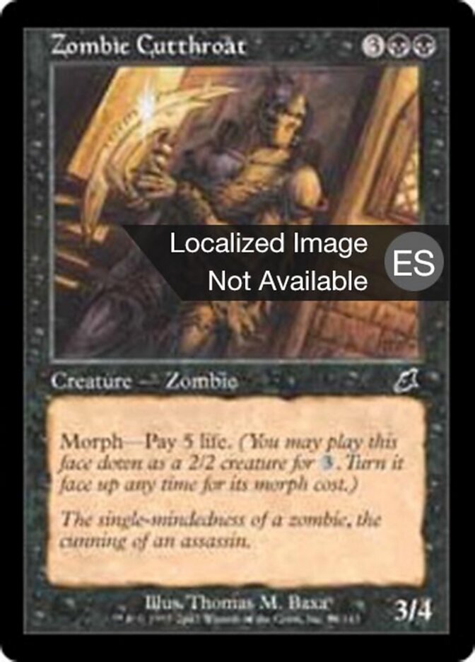 Degollador zombie