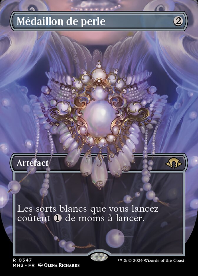 Médaillon de perle