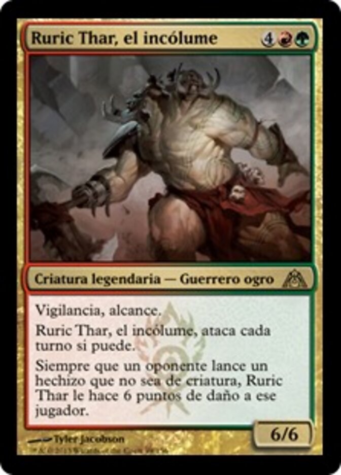 Ruric Thar, el incólume