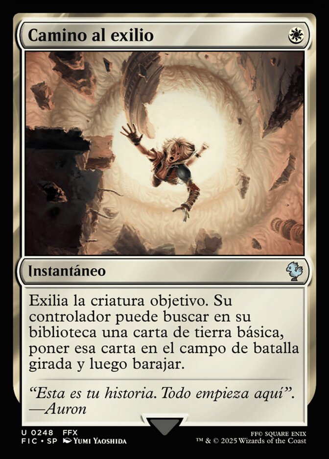 Camino al exilio
