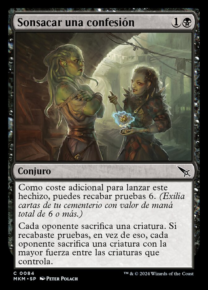 Sonsacar una confesión
