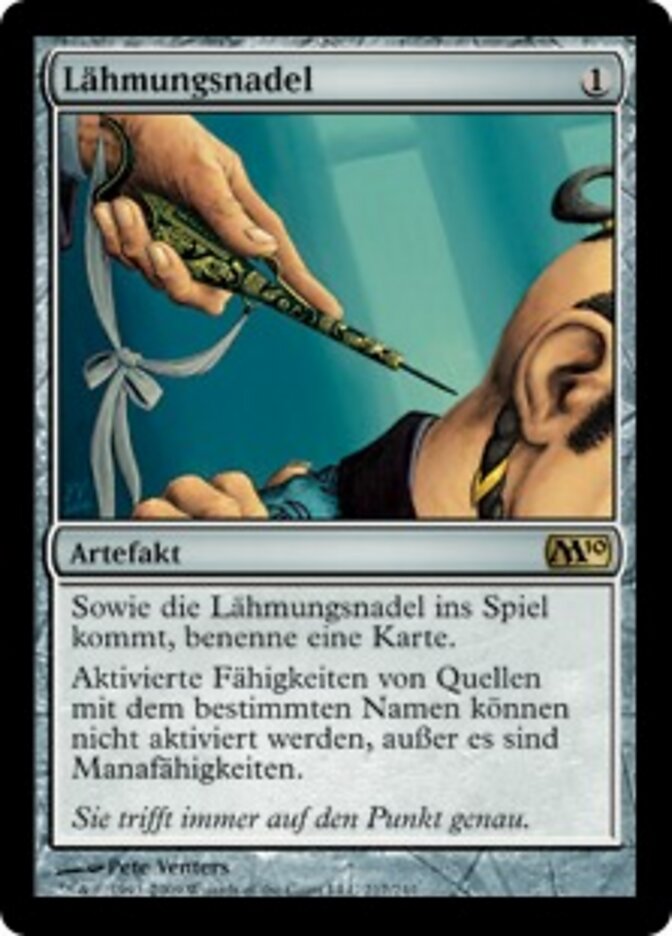 Lähmungsnadel