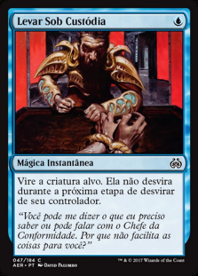 Levar Sob Custódia