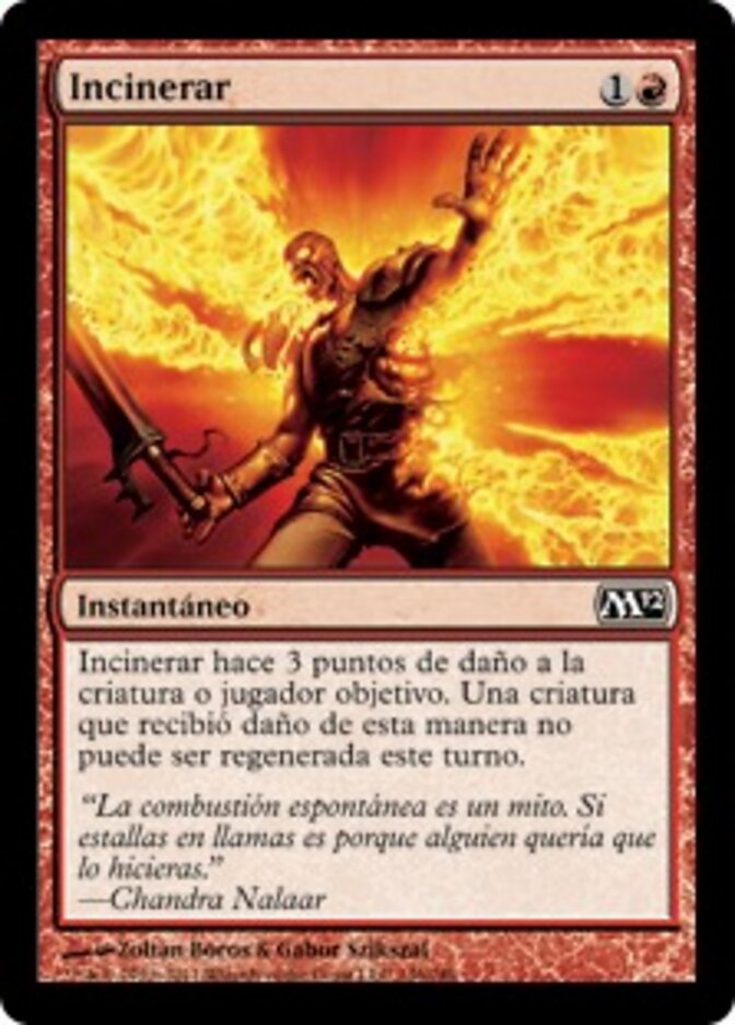 Incinerar