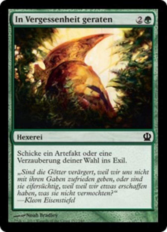 In Vergessenheit geraten