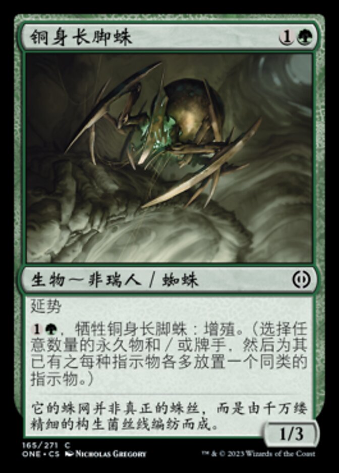 铜身长脚蛛