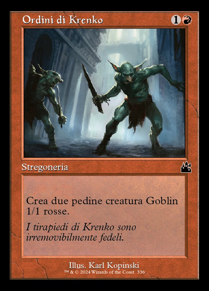 Ordini di Krenko