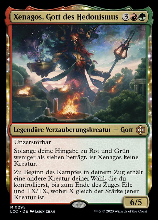 Xenagos, Gott des Hedonismus