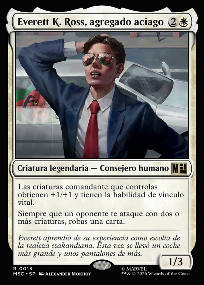 Everett K. Ross, agregado aciago