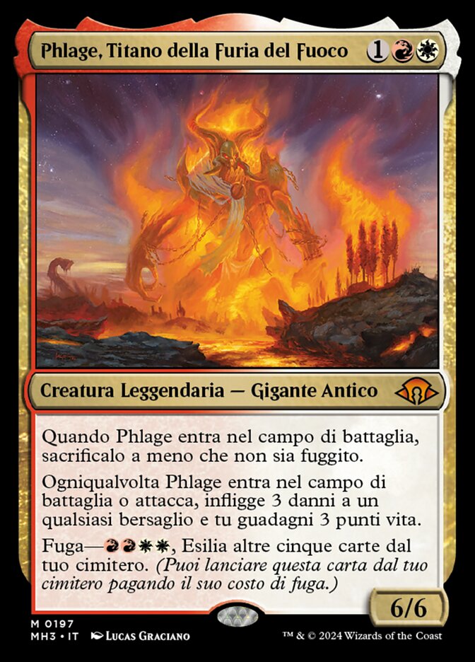 Phlage, Titano della Furia del Fuoco