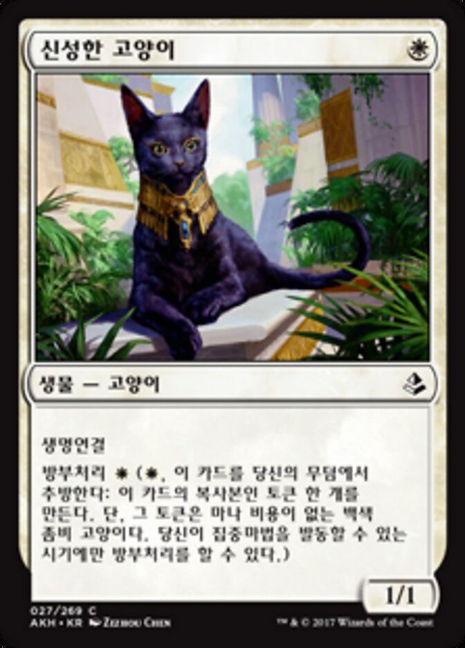 신성한 고양이