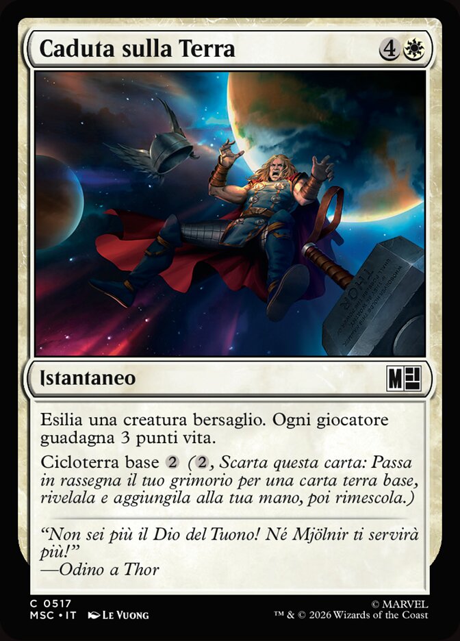 Caduta sulla Terra