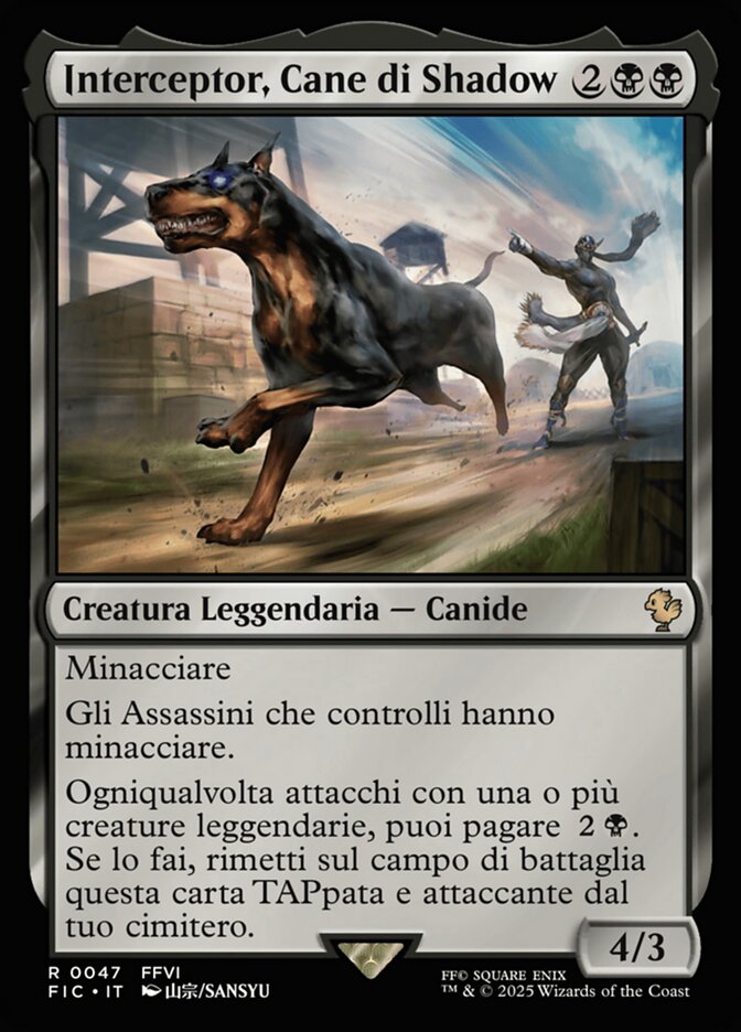 Interceptor, Cane di Shadow