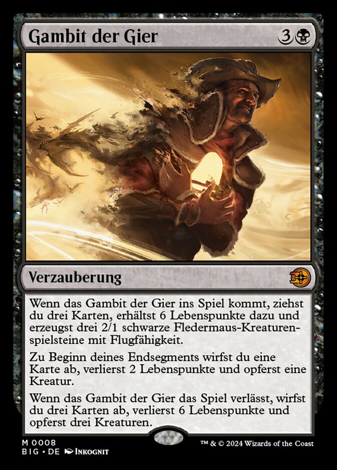 Gambit der Gier
