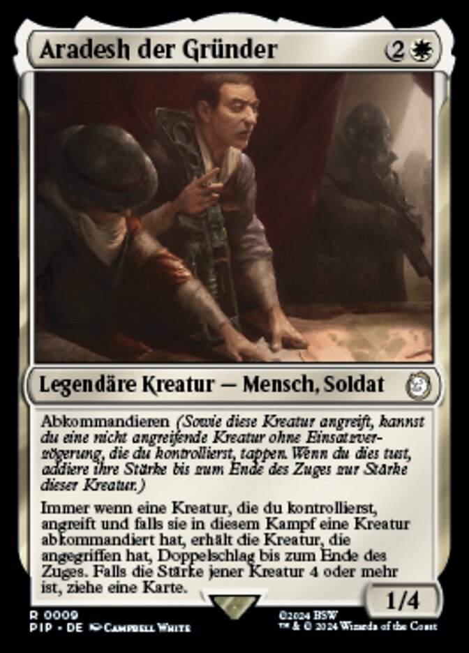 Aradesh der Gründer