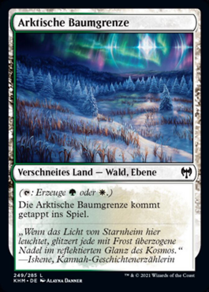 Arktische Baumgrenze