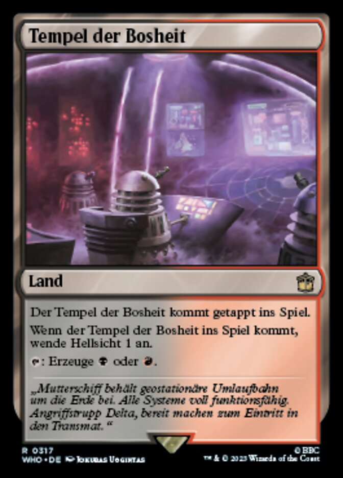 Tempel der Bosheit