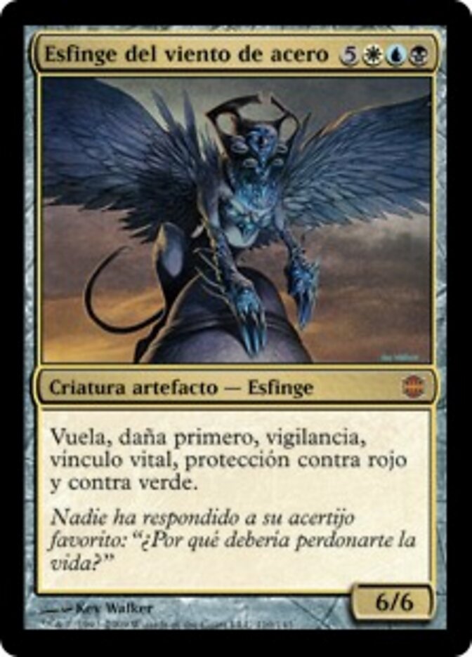 Esfinge del viento de acero