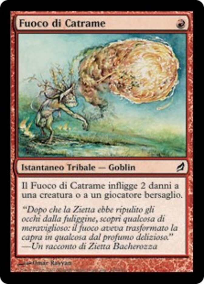 Fuoco di Catrame