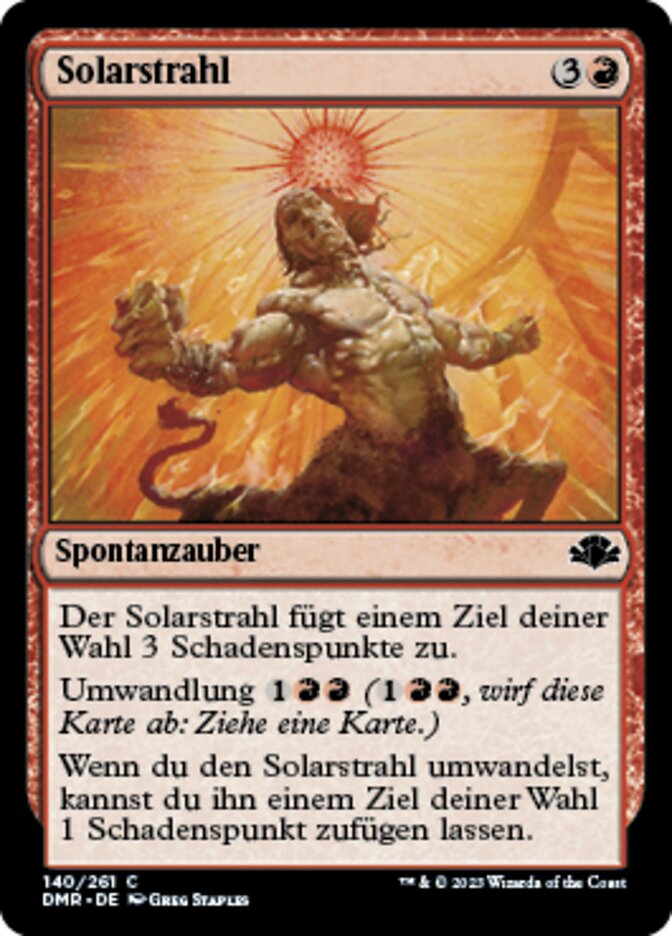 Solarstrahl