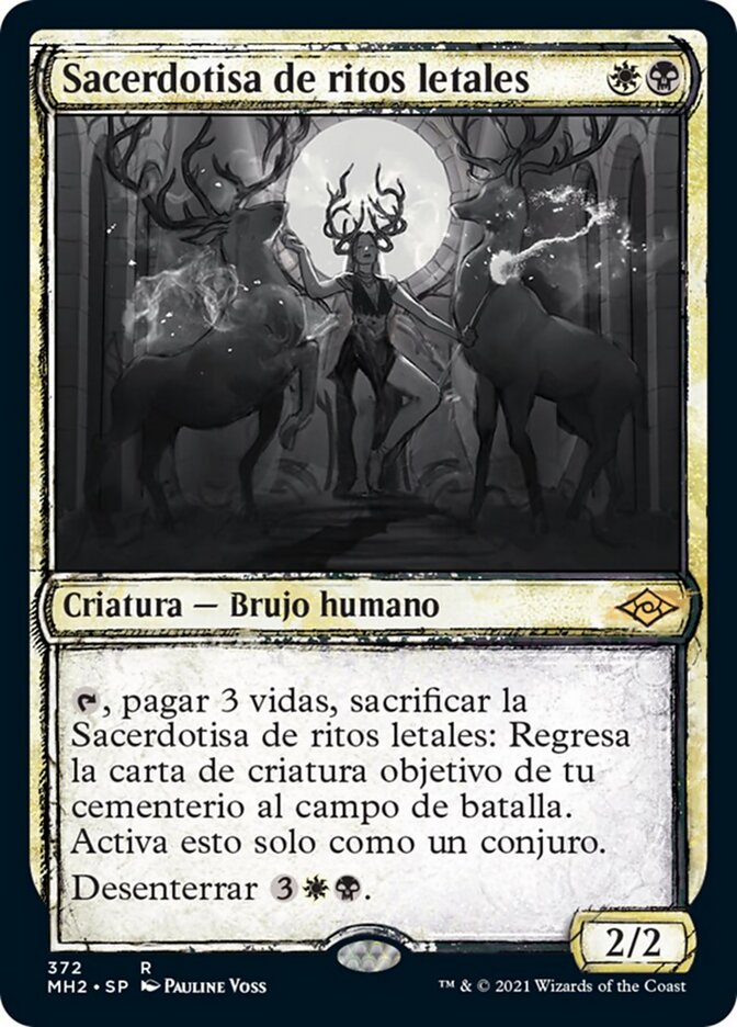 Sacerdotisa de ritos letales