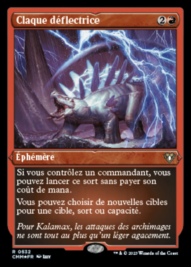 Claque déflectrice
