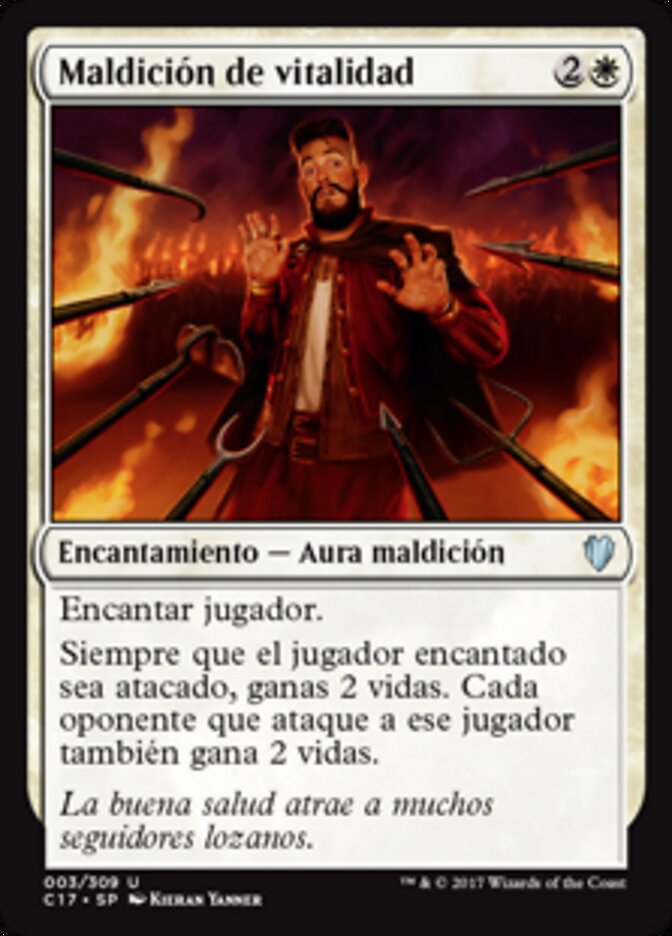 Maldición de vitalidad