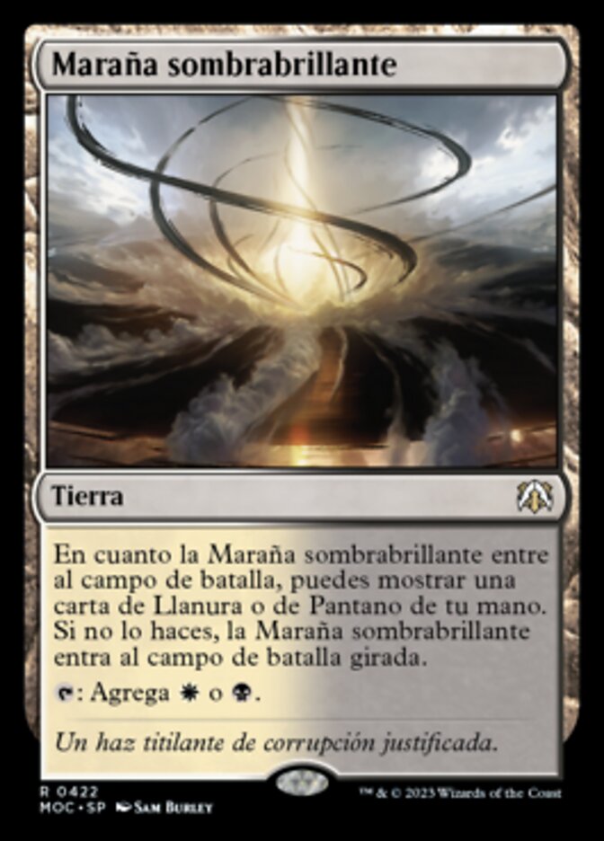 Maraña sombrabrillante