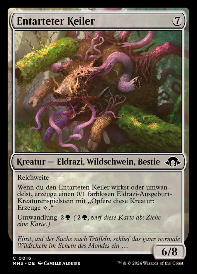 Entarteter Keiler