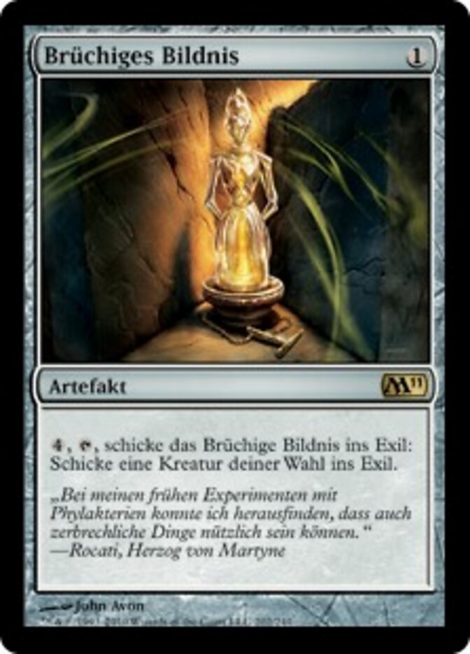 Brüchiges Bildnis