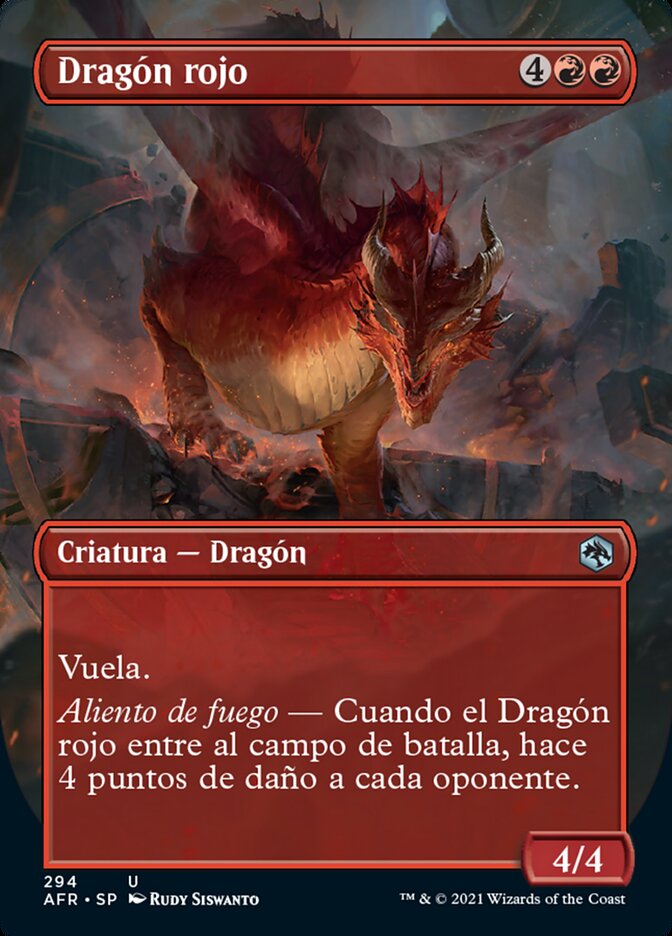 Dragón rojo