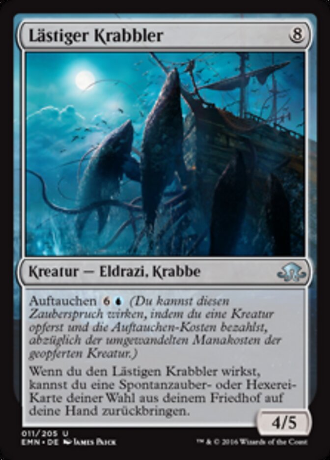 Lästiger Krabbler