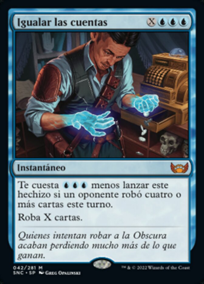 Igualar las cuentas