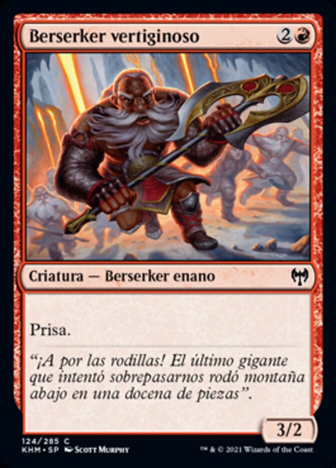 Berserker vertiginoso