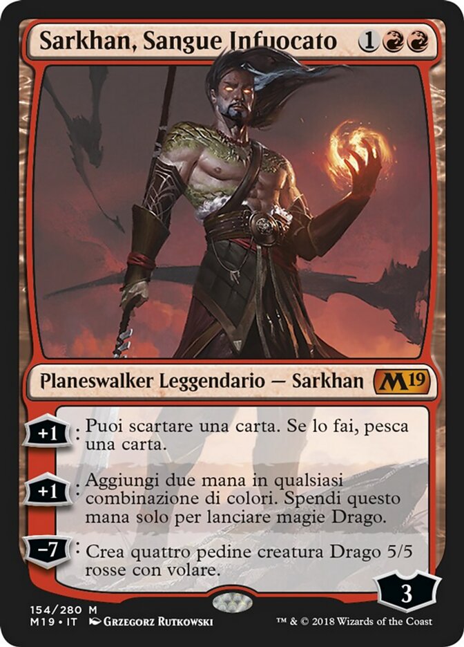 Sarkhan, Sangue Infuocato