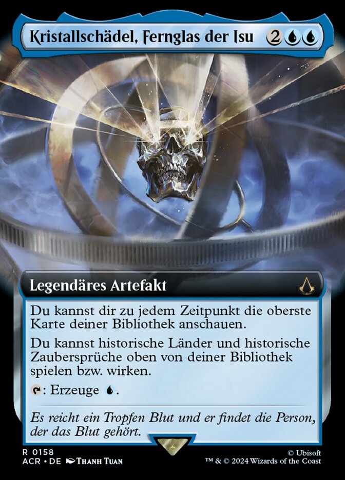 Kristallschädel, Fernglas der Isu