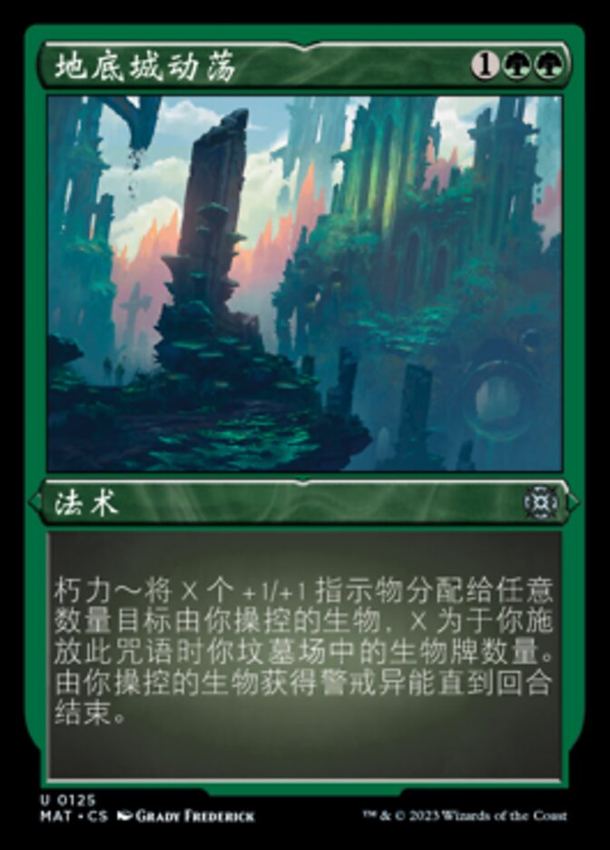 地底城动荡