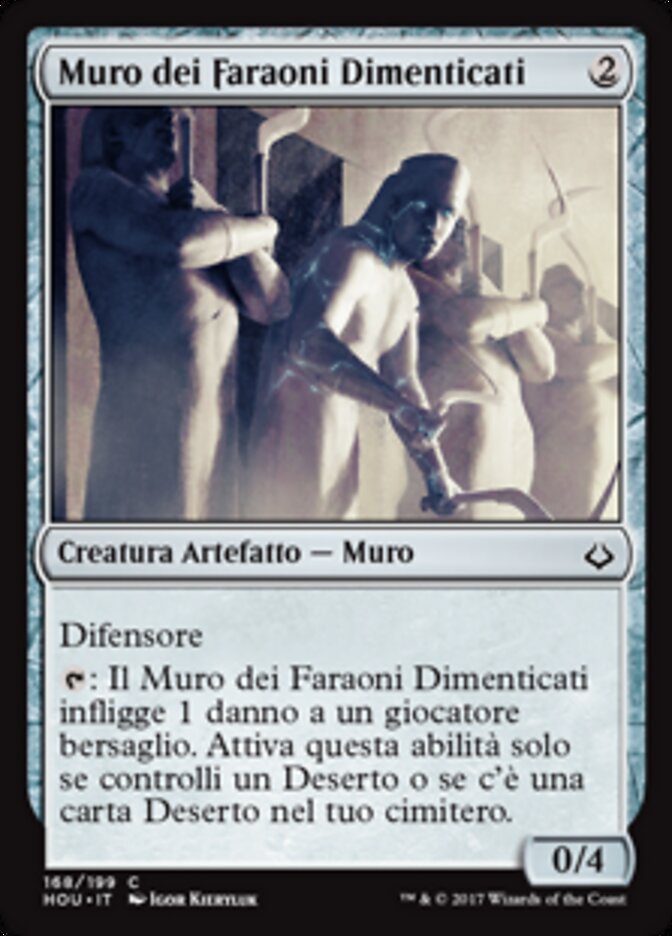 Muro dei Faraoni Dimenticati