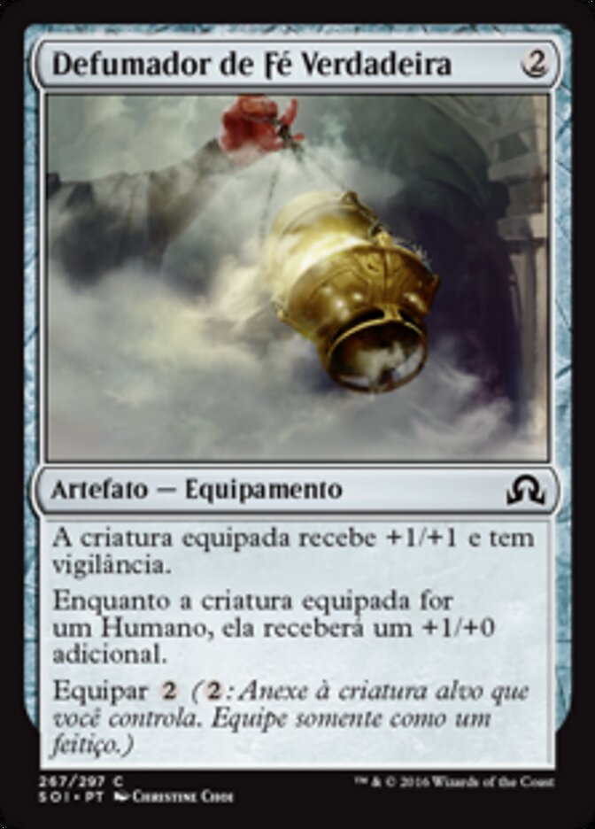 Defumador de Fé Verdadeira