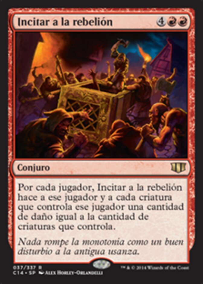 Incitar a la rebelión