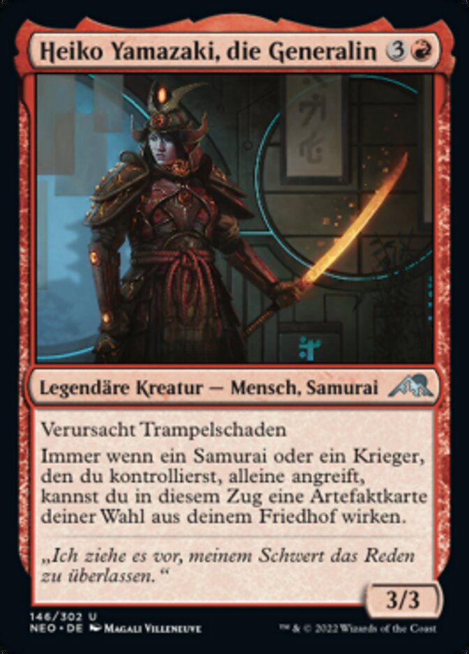 Heiko Yamazaki, die Generalin