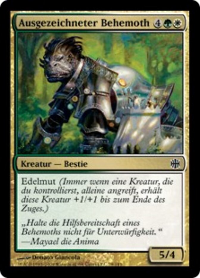 Ausgezeichneter Behemoth