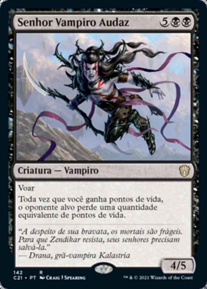 Senhor Vampiro Audaz