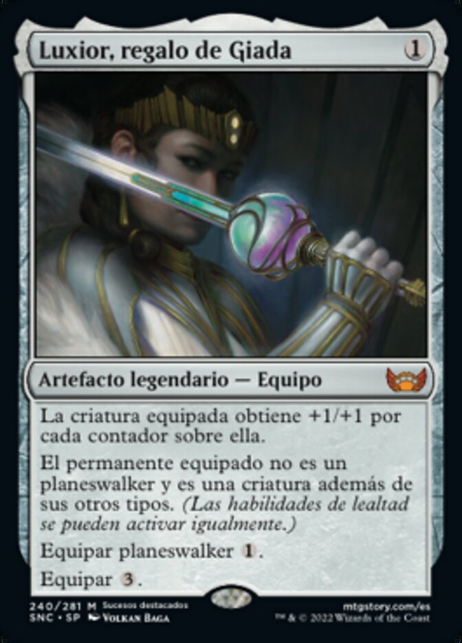 Luxior, regalo de Giada
